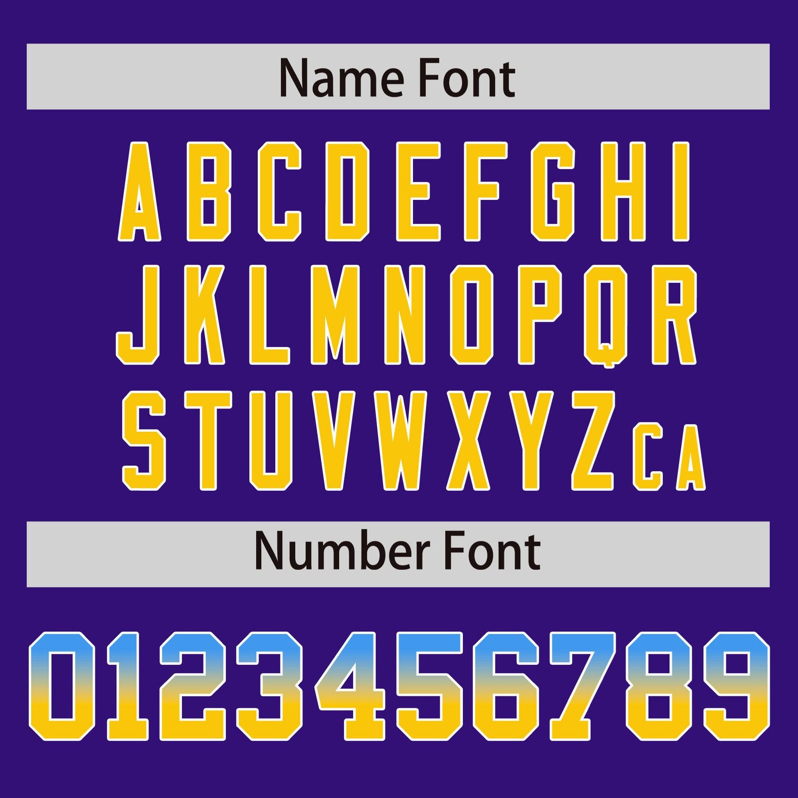Custom Purple Powder Blue-Gold Varsity Full-Snap Sleeve Gradient Fashion Letterman Baseball Jacket