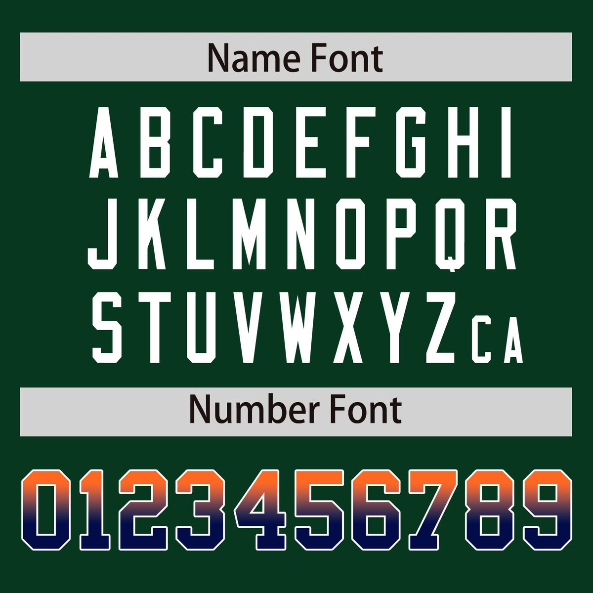 Custom Green Orange-Royal Blue Varsity Full-Snap Sleeve Gradient Fashion Letterman Baseball Jacket