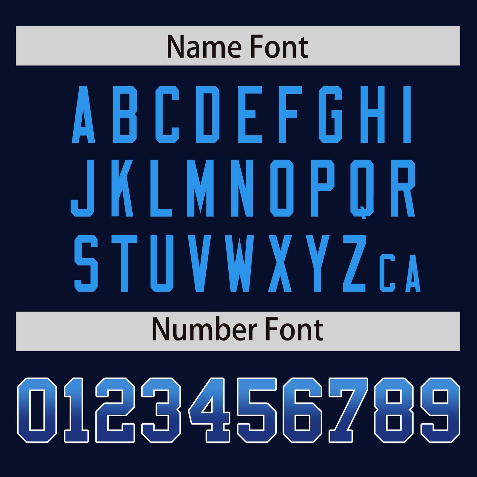 Custom Navy Light Blue-Royal Blue Varsity Full-Snap Sleeve Gradient Fashion Letterman Baseball Jacket