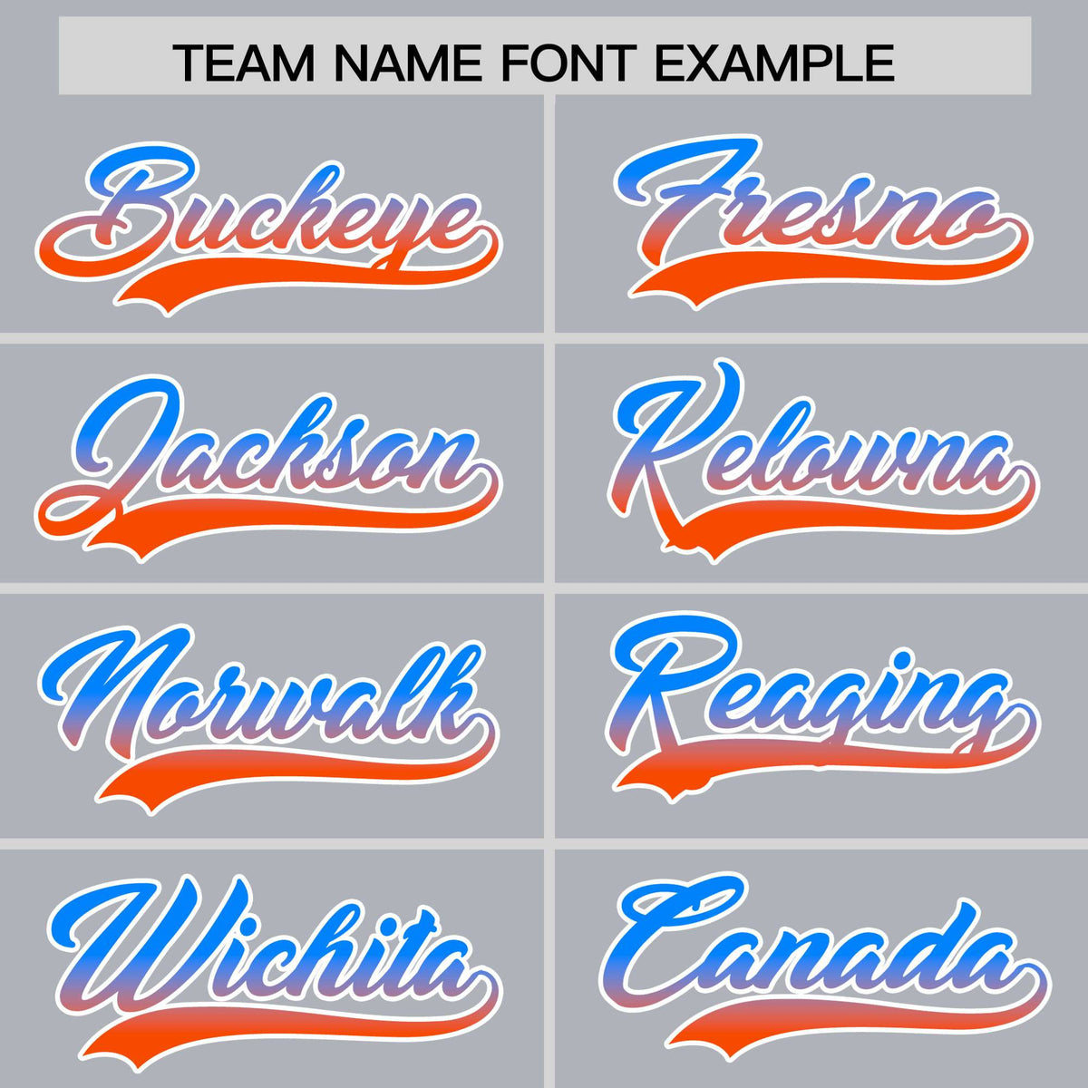 Custom Gray Powder Blue-Orange Varsity Full-Snap Sleeve Gradient Fashion Letterman Baseball Jacket