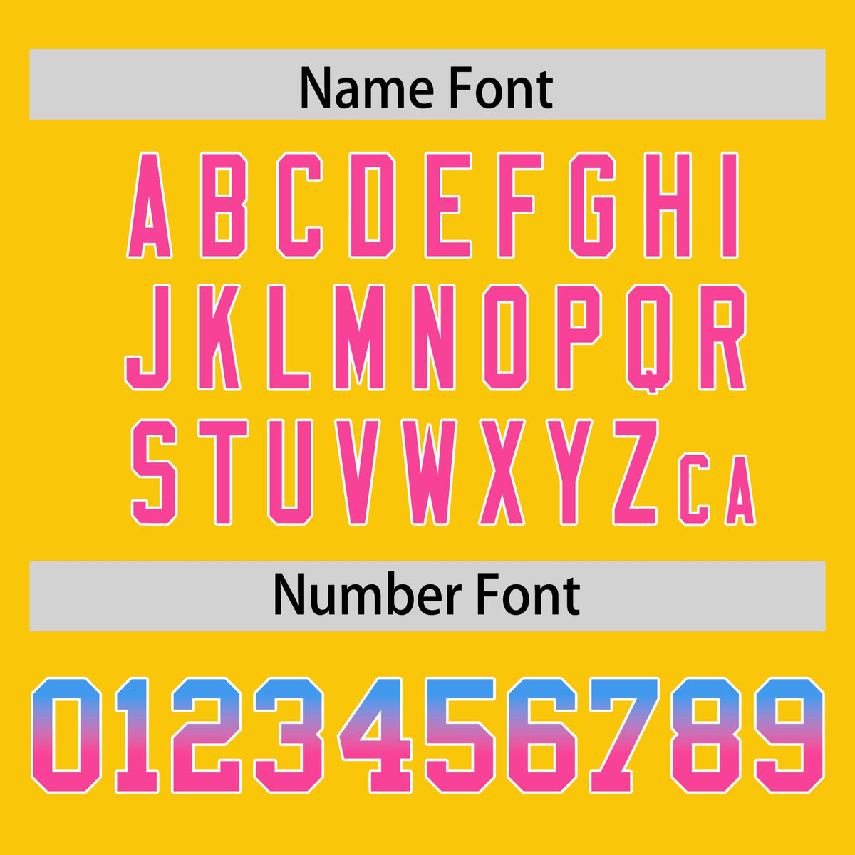 Custom Gold Powder Blue-Pink Varsity Full-Snap Sleeve Gradient Fashion Letterman Baseball Jacket