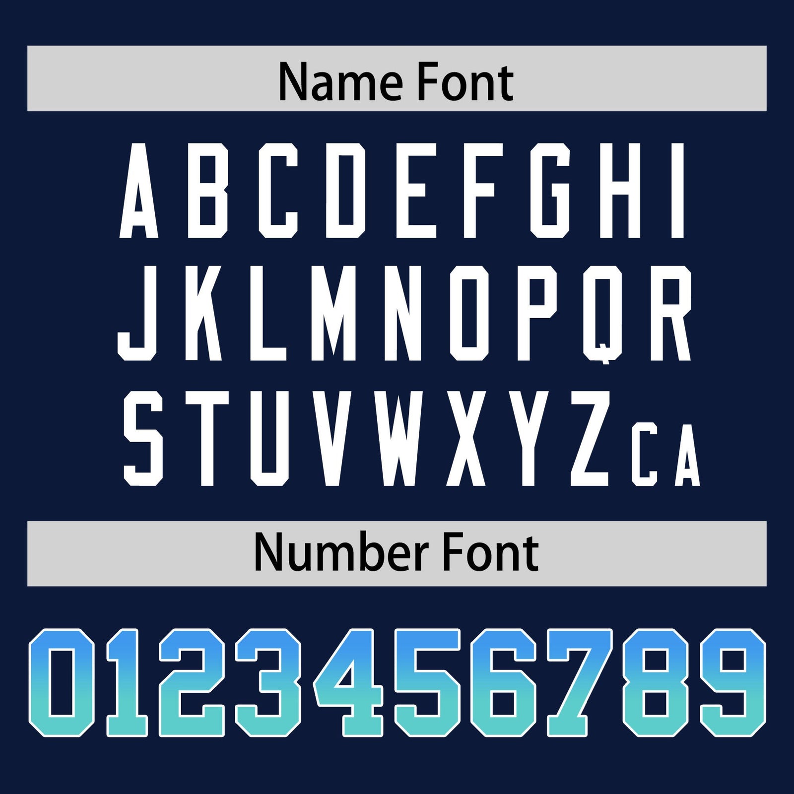 Custom Navy Powder Blue-Aqua Varsity Full-Snap Sleeve Gradient Fashion Letterman Baseball Jacket