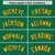 Custom Kelly Green Varsity Full-Snap Sequins Pattern Letterman Baseball Jacket