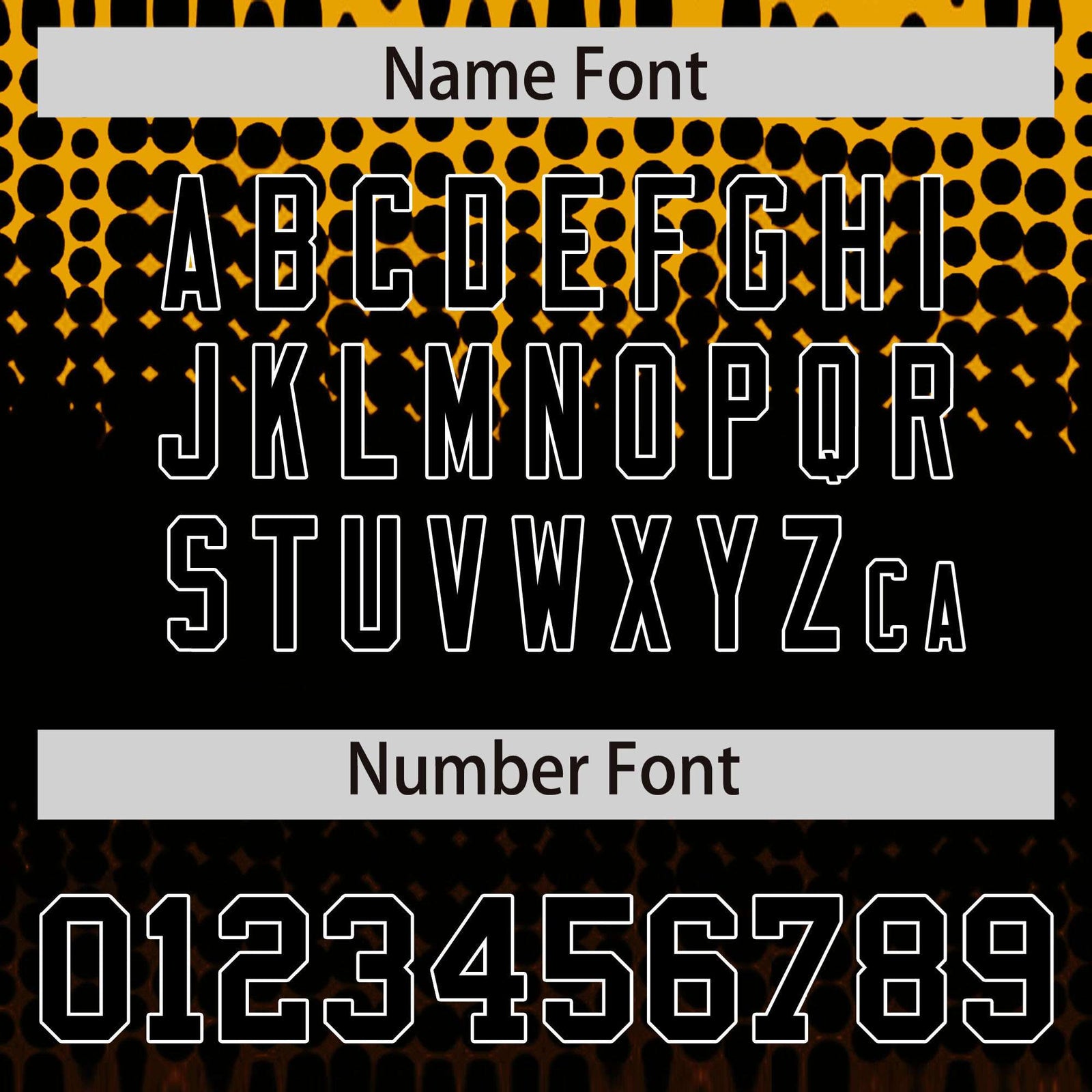 Custom Yellow Black Gradient Varsity Full-Snap Polka Dot Pattern Letterman Baseball Jacket