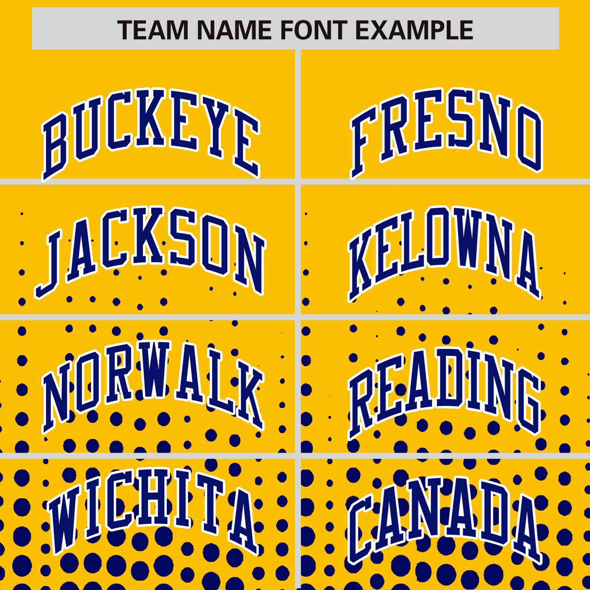 Custom Yellow Royal Blue Gradient Varsity Full-Snap Polka Dot Pattern Letterman Baseball Jacket