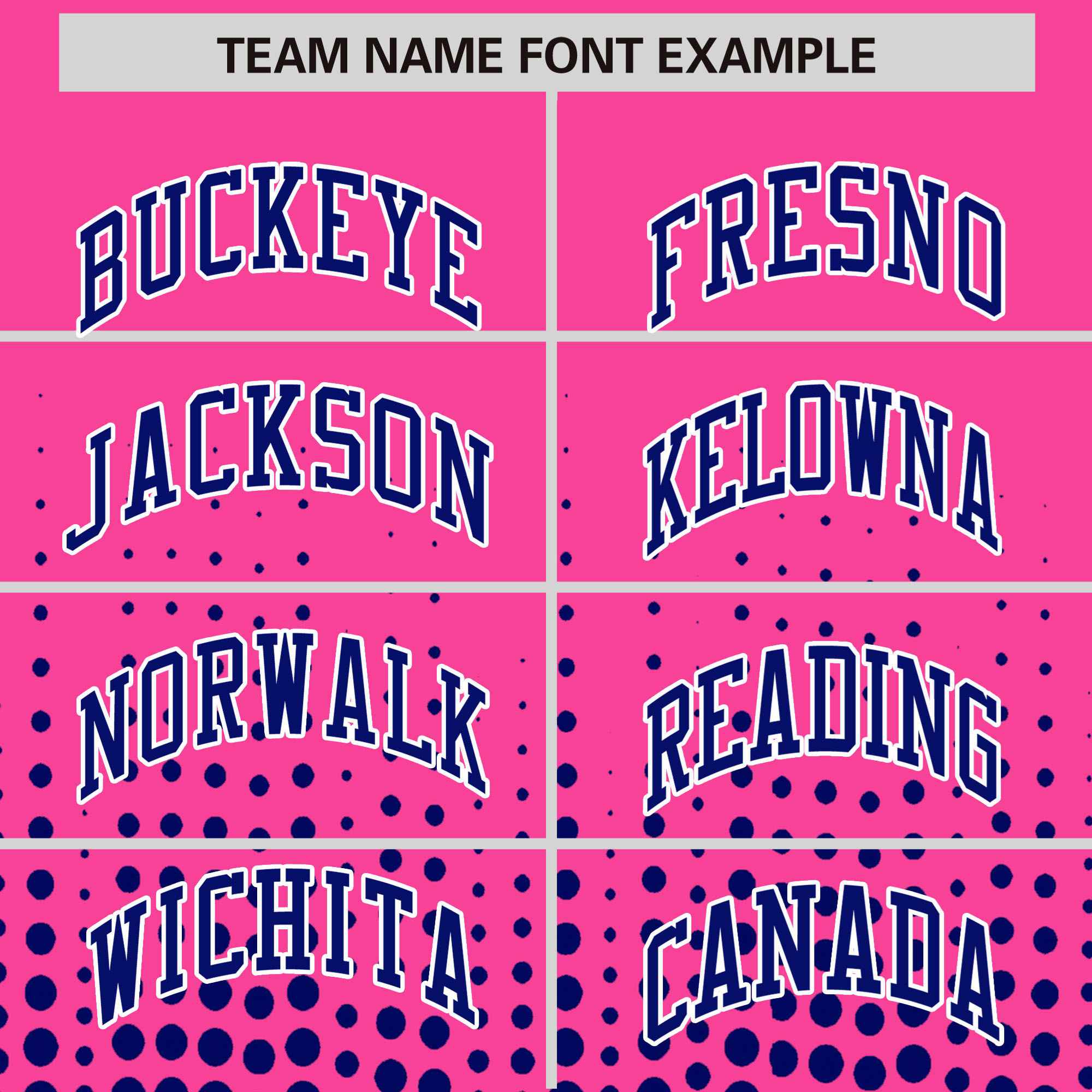 Custom Pink Royal Blue Gradient Varsity Full-Snap Polka Dot Pattern Letterman Baseball Jacket