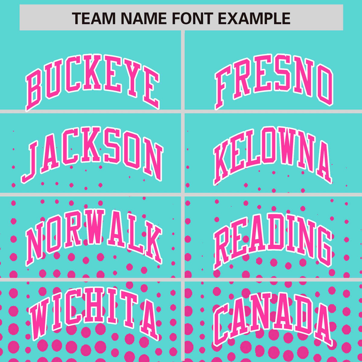 Custom Aqua Pink Gradient Varsity Full-Snap Polka Dot Pattern Letterman Baseball Jacket