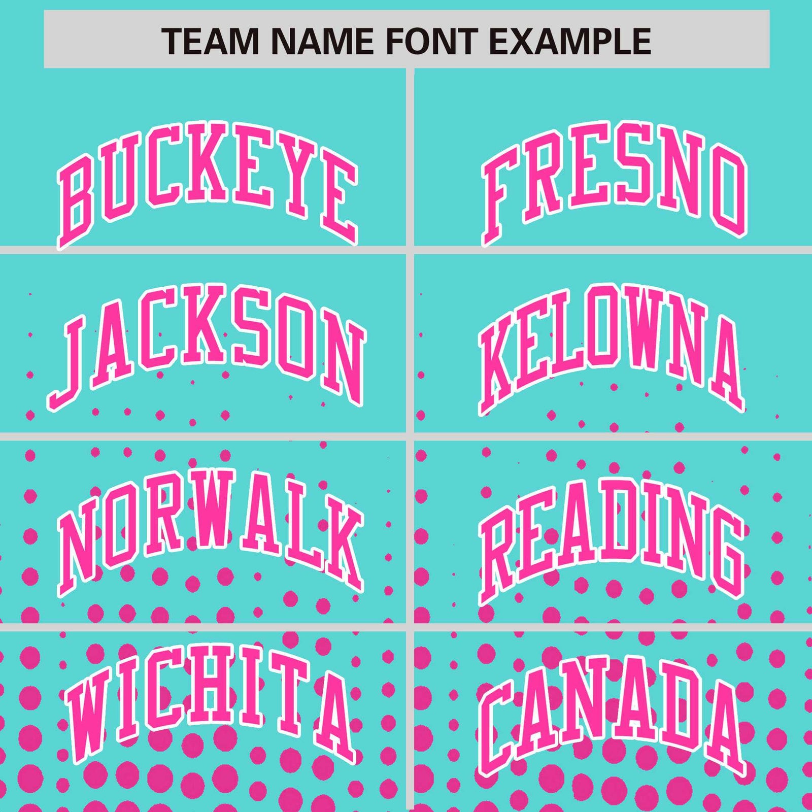 Custom Aqua Pink Gradient Varsity Full-Snap Polka Dot Pattern Letterman Baseball Jacket