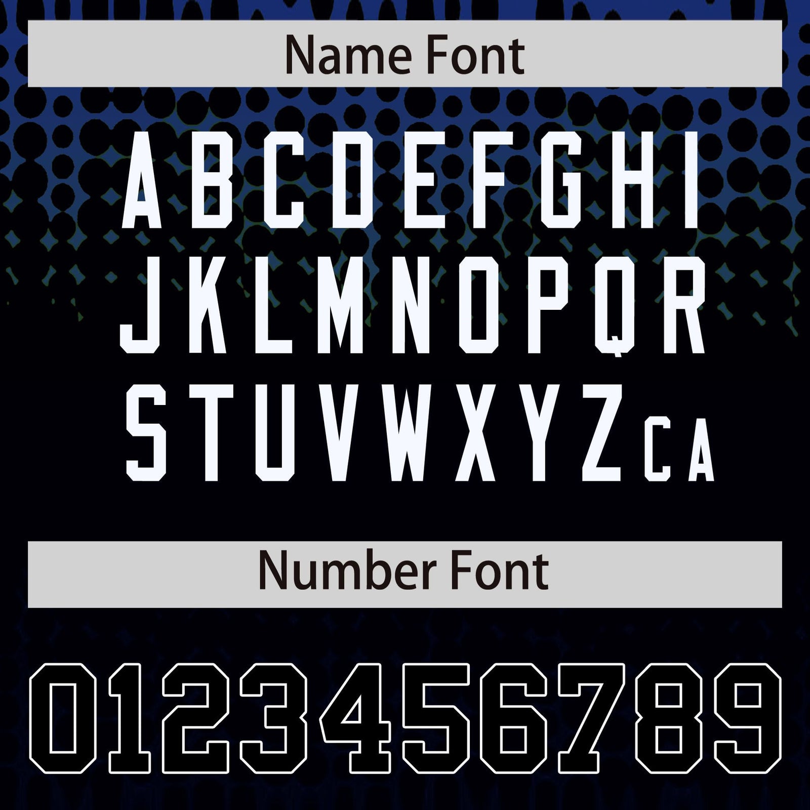 Custom Royal Blue Black Gradient Varsity Full-Snap Polka Dot Pattern Letterman Baseball Jacket