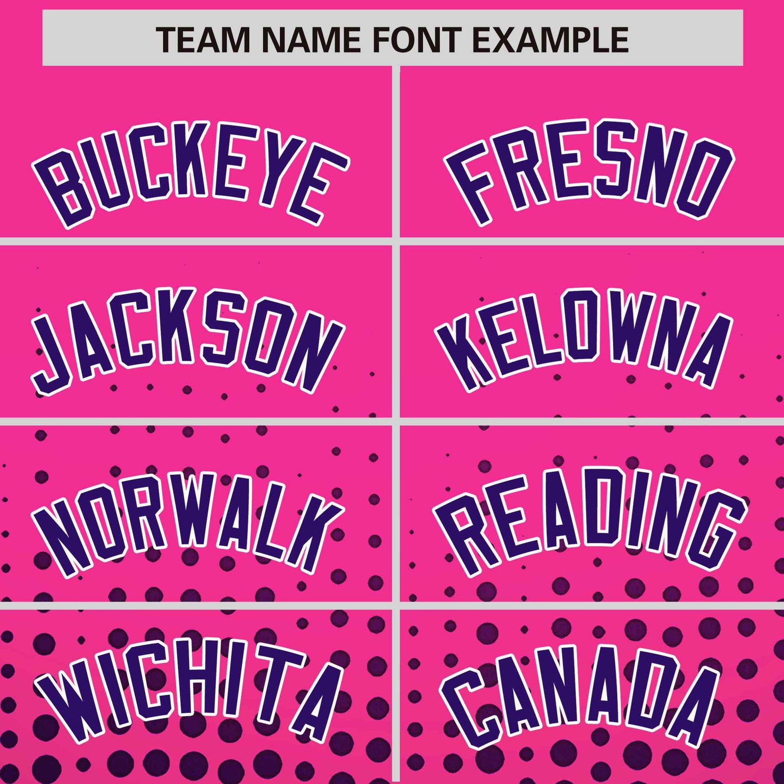 Custom Pink Purple Gradient Varsity Full-Snap Polka Dot Pattern Letterman Baseball Jacket