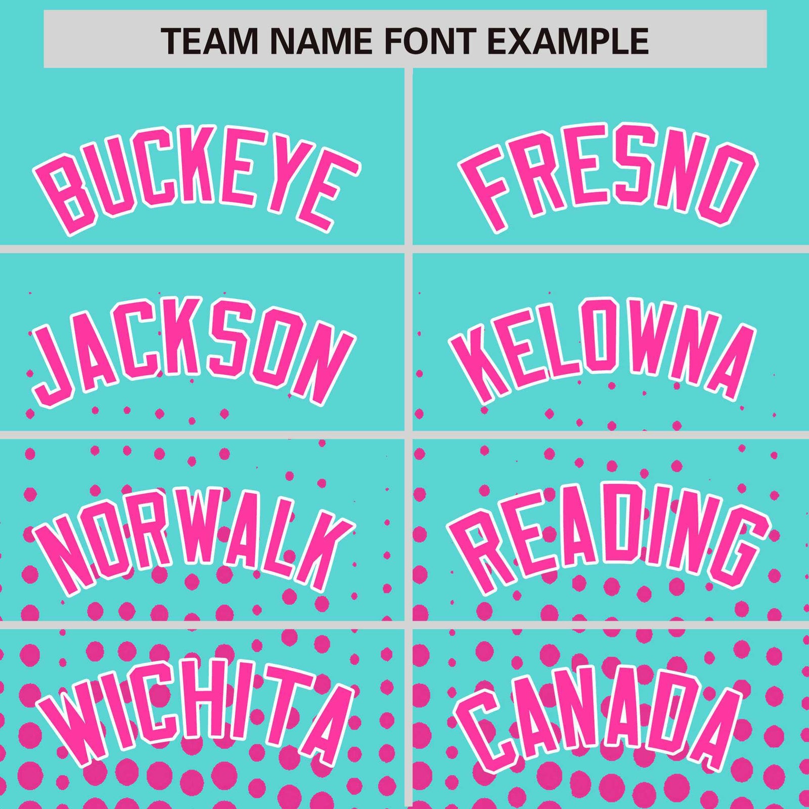 Custom Aqua Pink Gradient Varsity Full-Snap Polka Dot Pattern Letterman Baseball Jacket