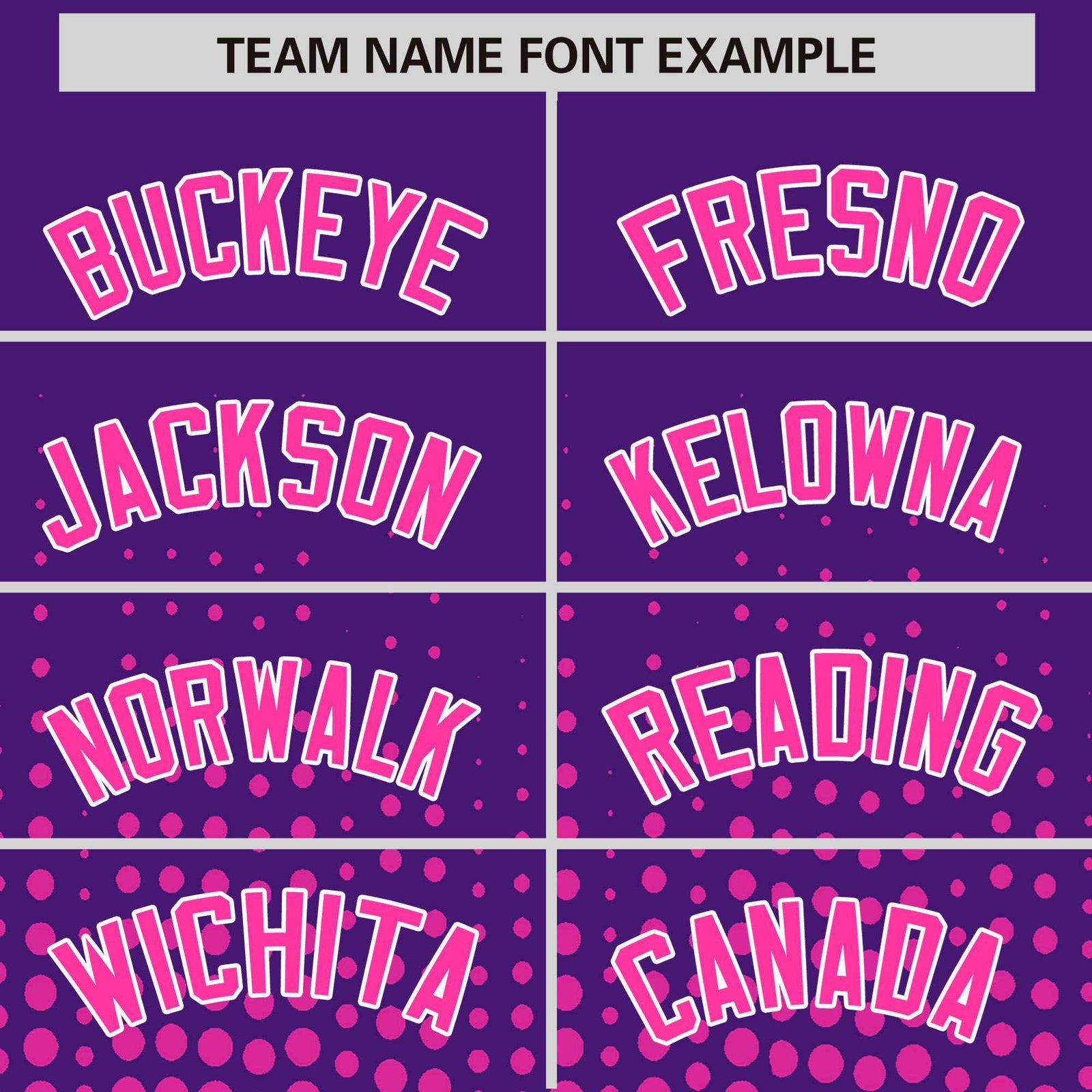 Custom Purple Pink Gradient Varsity Full-Snap Polka Dot Pattern Letterman Baseball Jacket