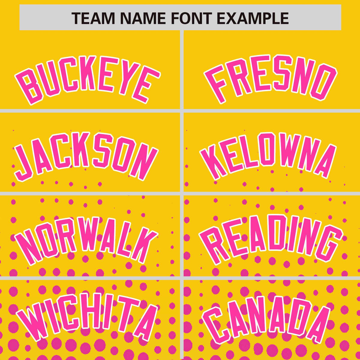 Custom Yellow Pink Gradient Varsity Full-Snap Polka Dot Pattern Letterman Baseball Jacket