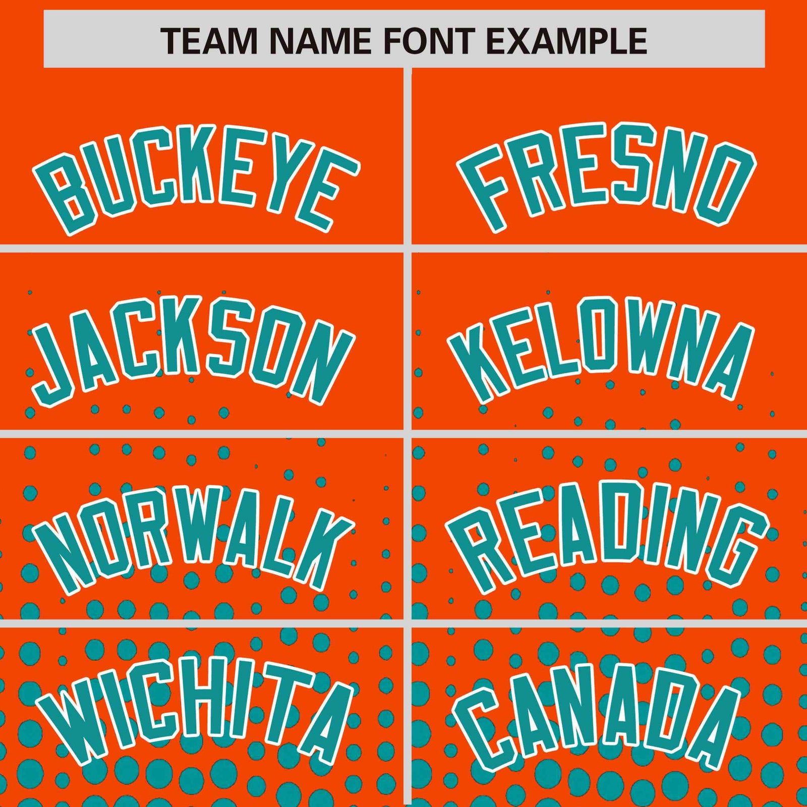 Custom Orange Aqua Gradient Varsity Full-Snap Polka Dot Pattern Letterman Baseball Jacket