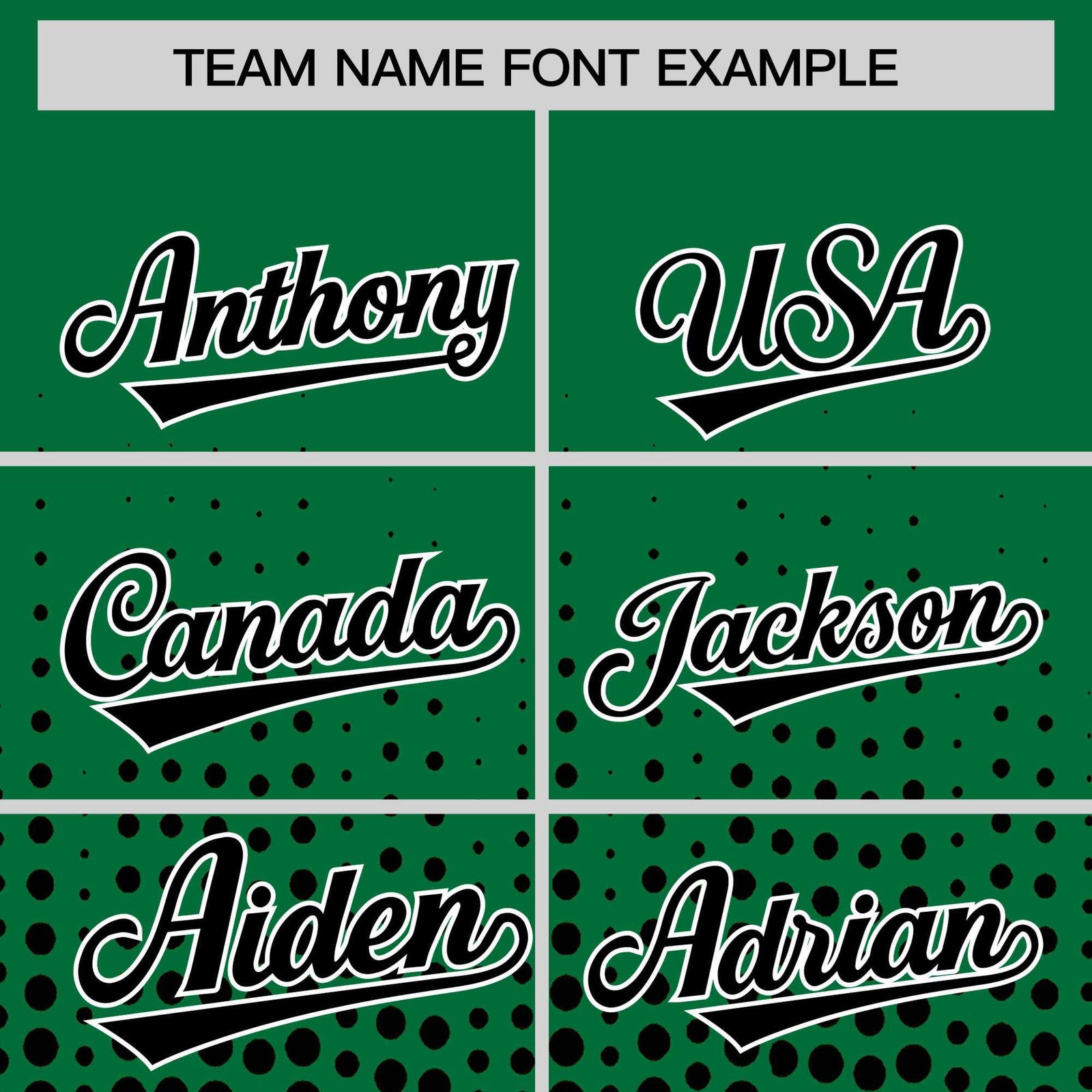 Custom Kelly Green Black Gradient Varsity Full-Snap Polka Dot Pattern Letterman Baseball Jacket