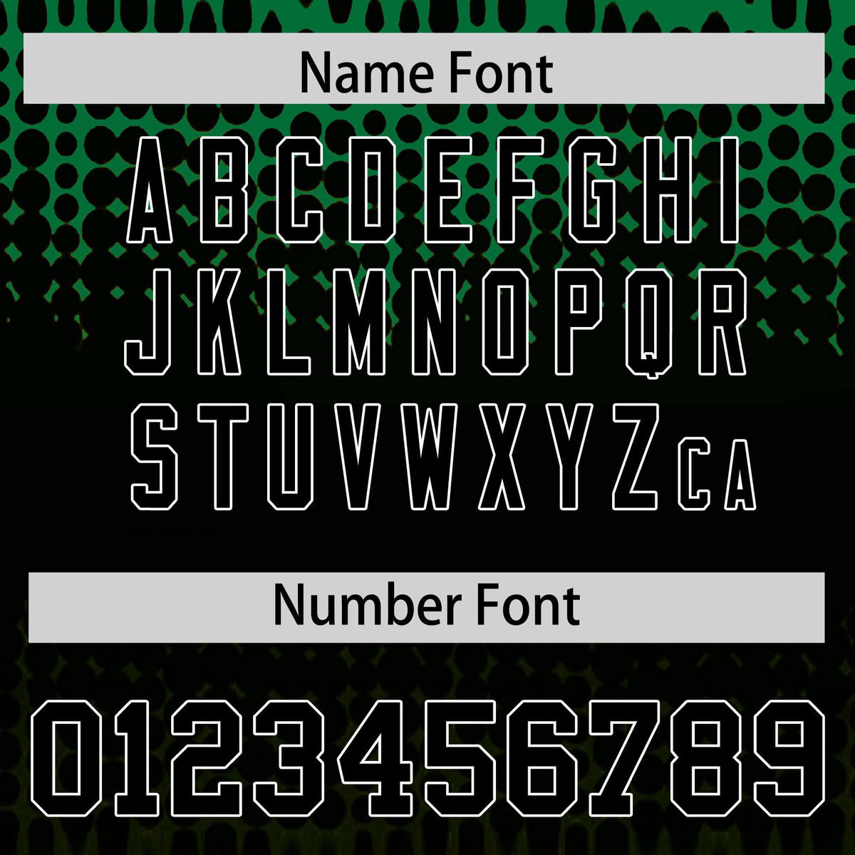 Custom Kelly Green Black Gradient Varsity Full-Snap Polka Dot Pattern Letterman Baseball Jacket