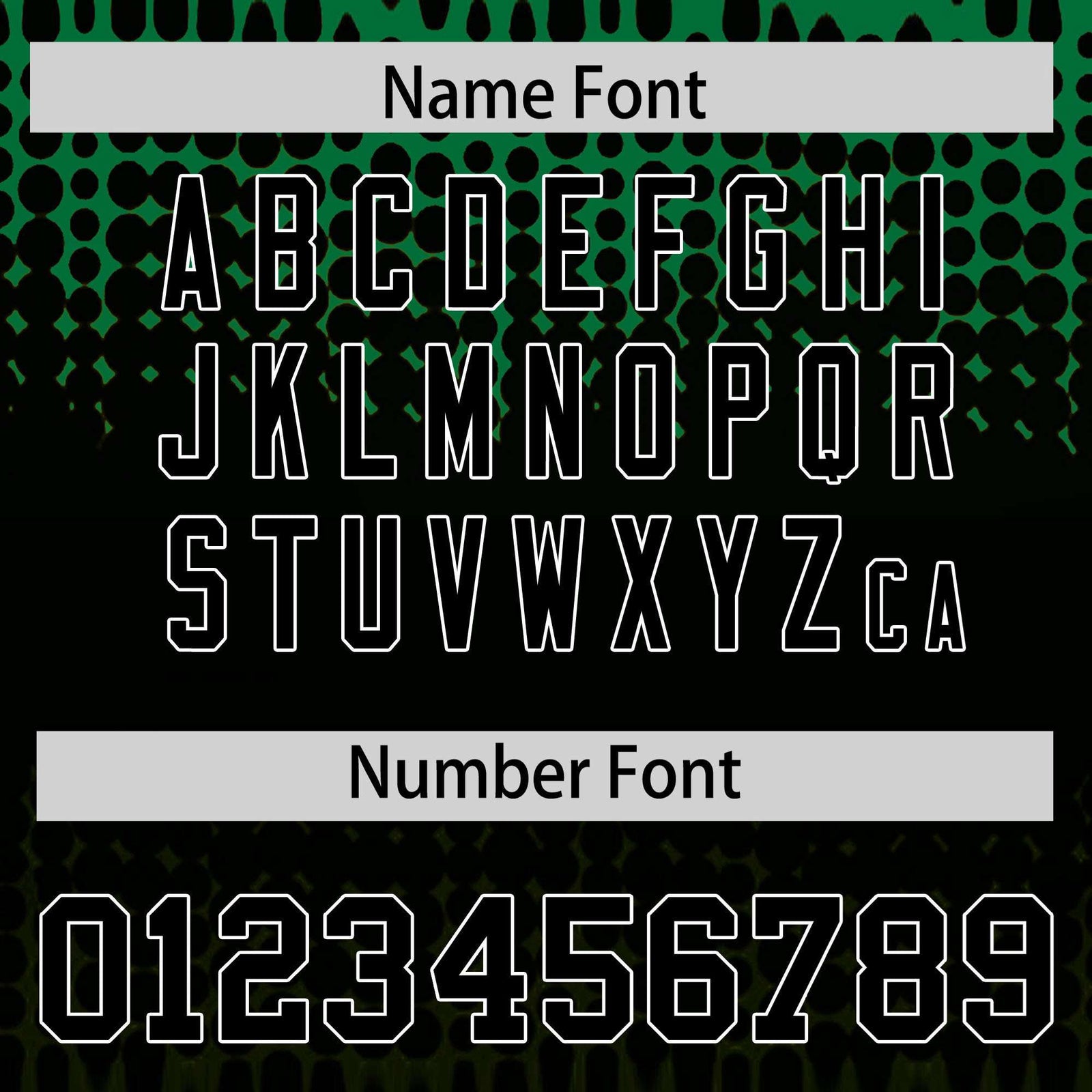 Custom Kelly Green Black Gradient Varsity Full-Snap Polka Dot Pattern Letterman Baseball Jacket