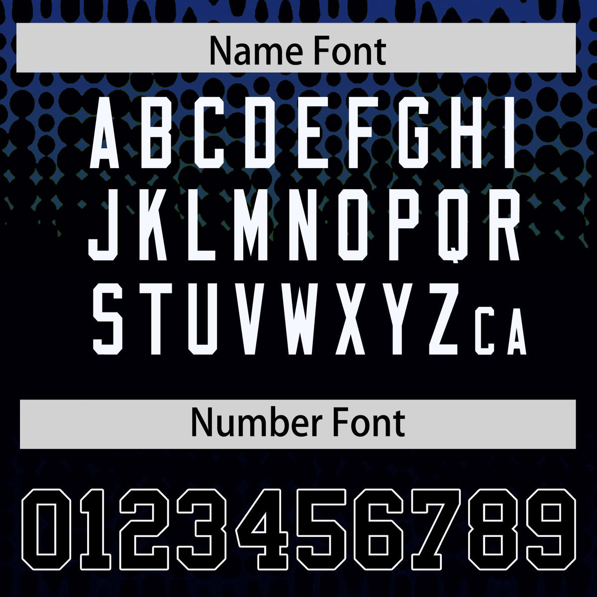 Custom Royal Blue Black Gradient Varsity Full-Snap Polka Dot Pattern Letterman Baseball Jacket