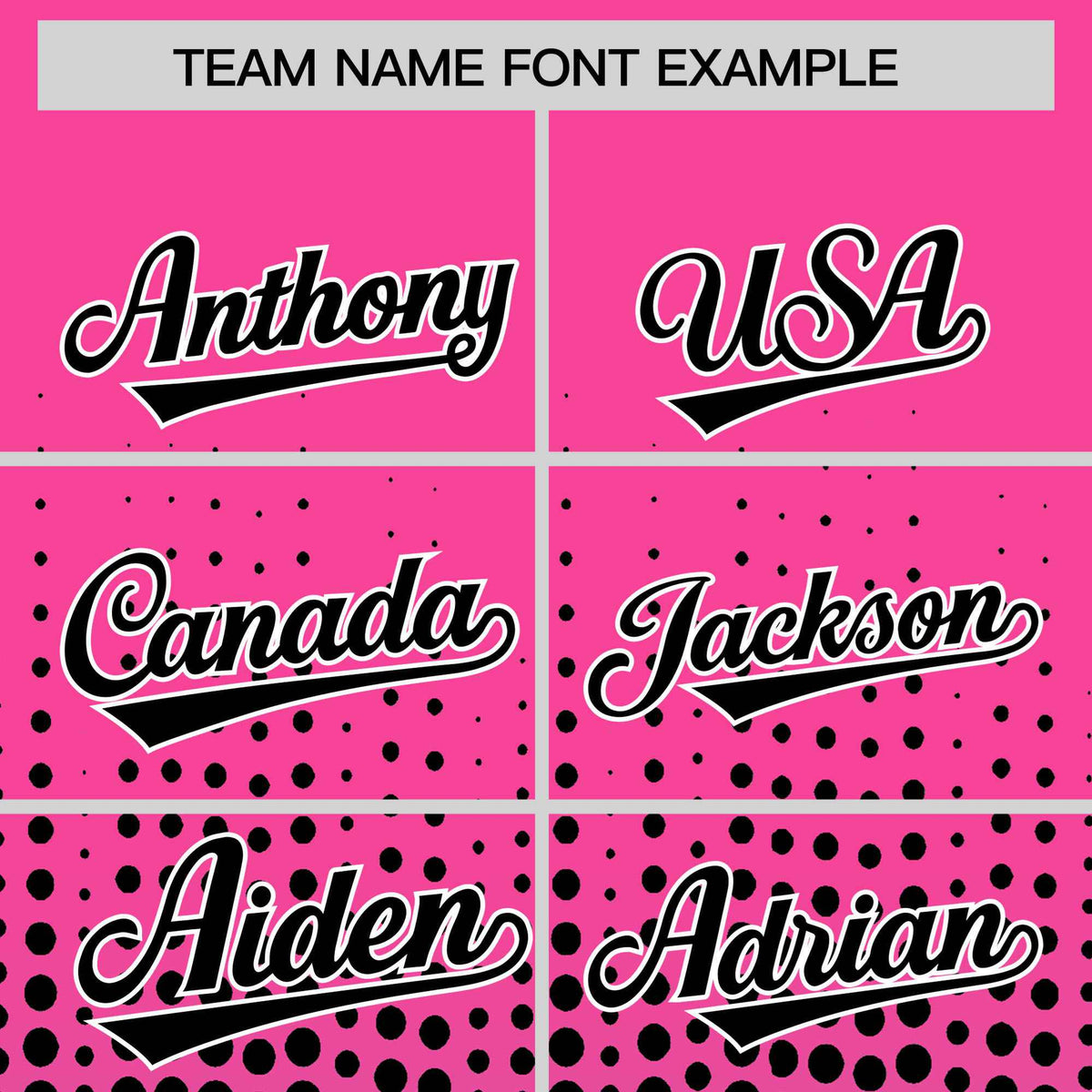 Custom Pink Black Gradient Varsity Full-Snap Polka Dot Pattern Letterman Baseball Jacket