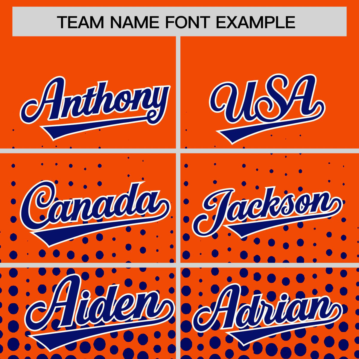 Custom Orange Royal Blue Gradient Varsity Full-Snap Polka Dot Pattern Letterman Baseball Jacket