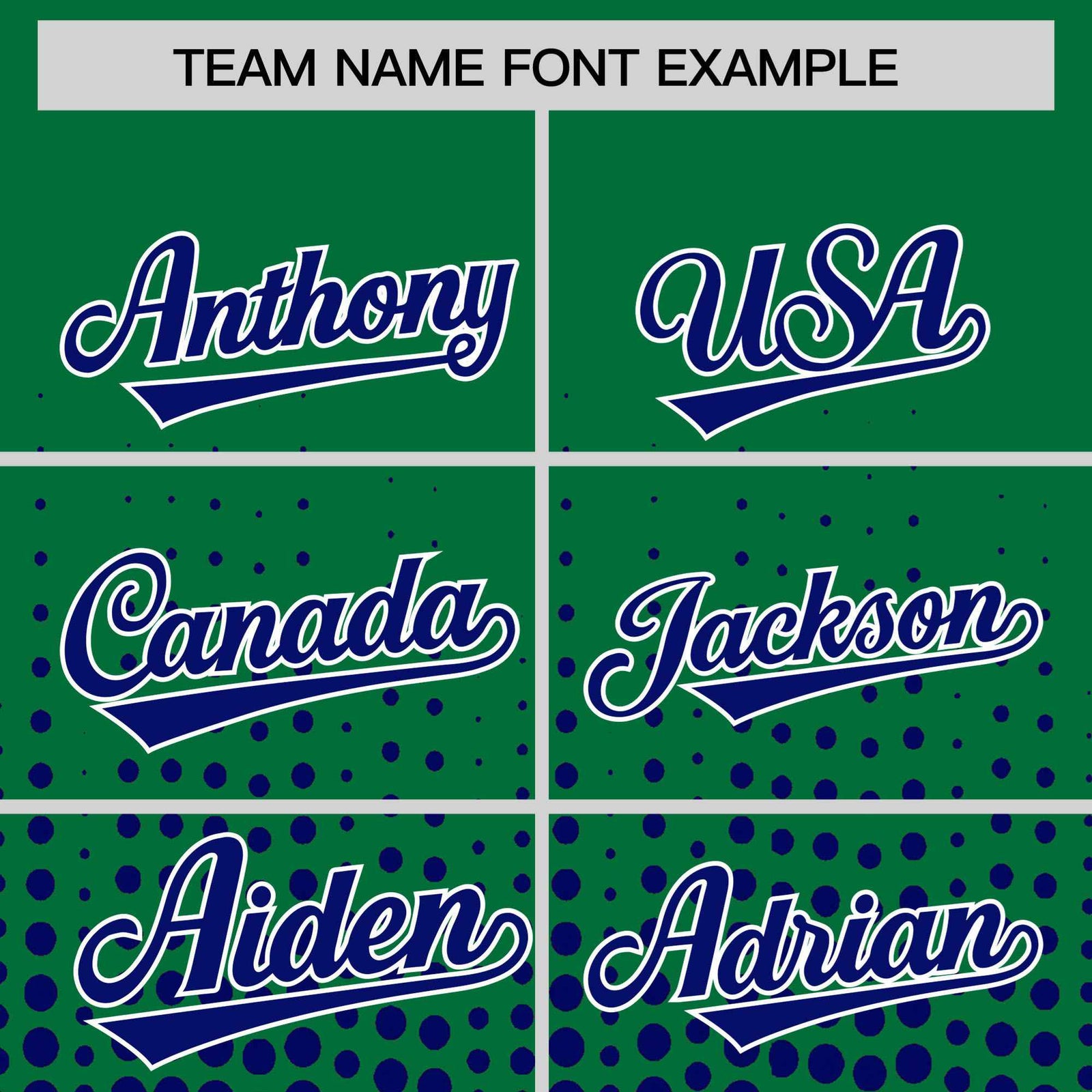 Custom Kelly Green Royal Blue Gradient Varsity Full-Snap Polka Dot Pattern Letterman Baseball Jacket