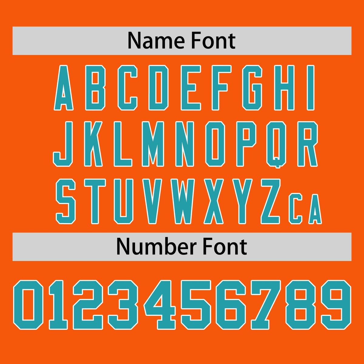 Custom Orange Aqua-White Bomber Full-Snap Varsity Letterman Shoulder Stripe Jacket