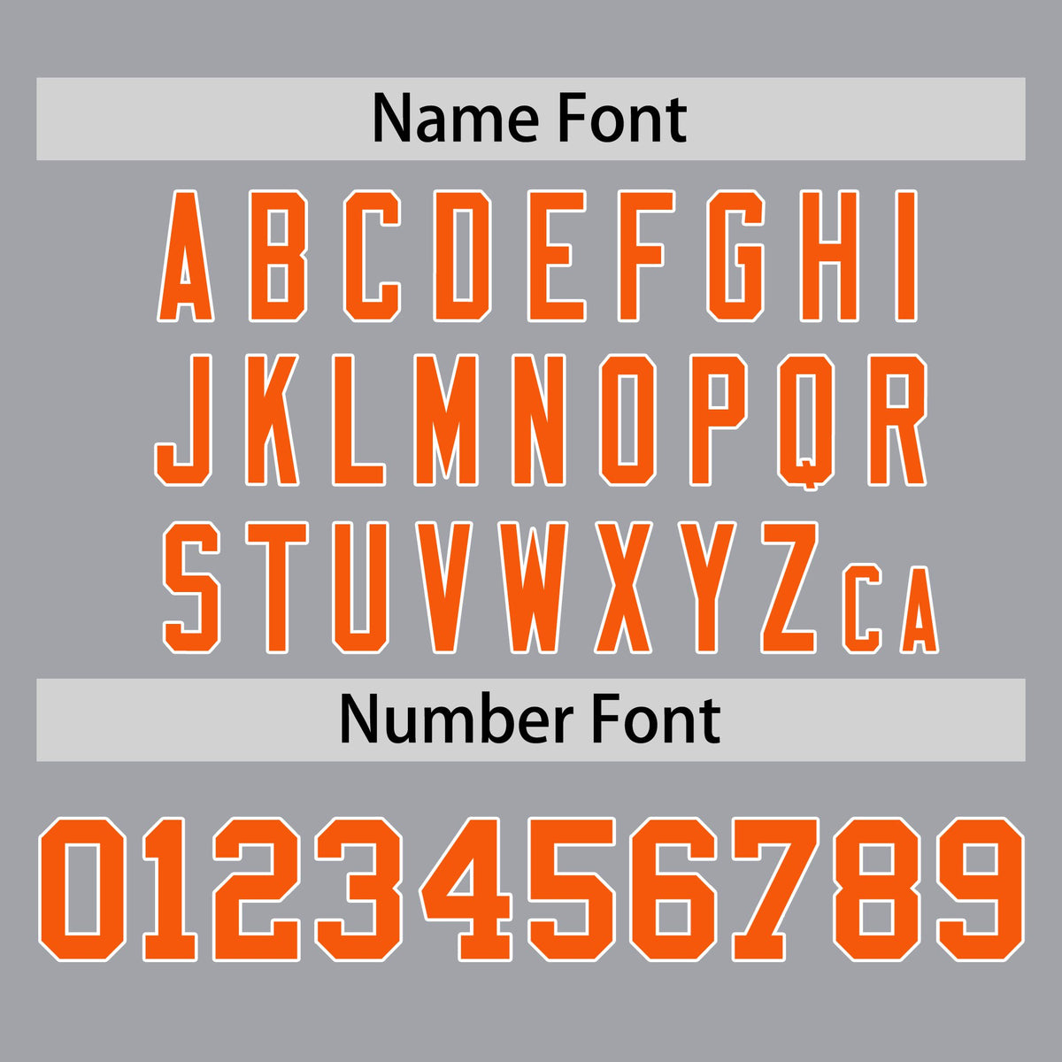 Custom Gray Orange-White Bomber Full-Snap Varsity Letterman Shoulder Stripe Jacket