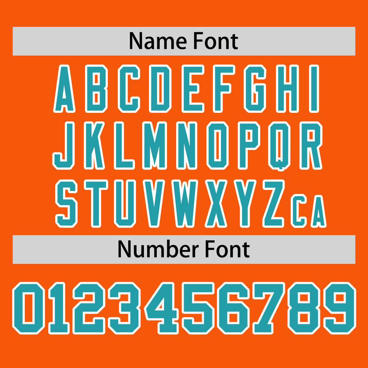 Custom Orange Aqua-White Bomber Full-Snap Varsity Letterman Shoulder Stripe Jacket