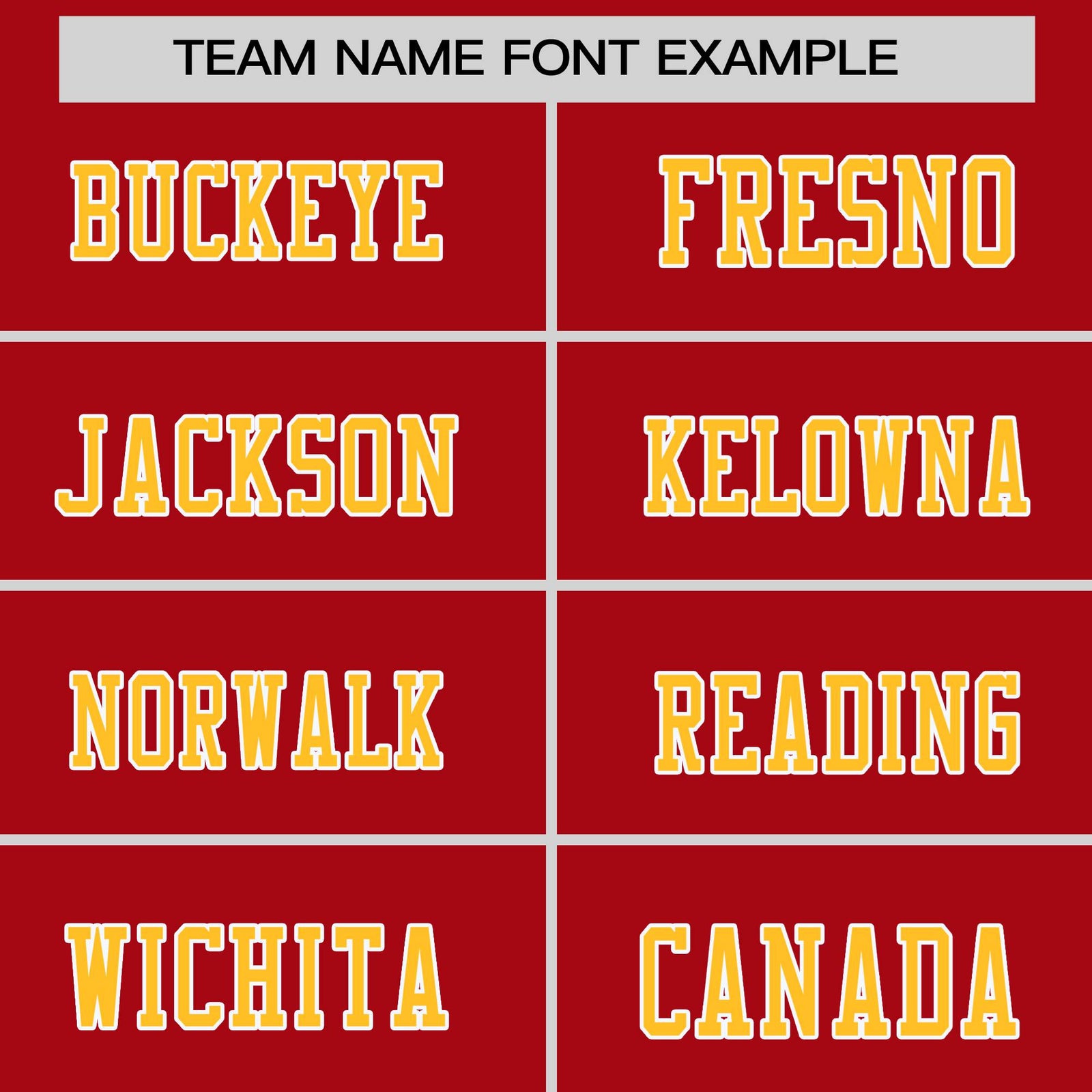 Custom Red-Gold-Red Varsity Full-Snap Letterman Color-Matching Split Fashion Jacket