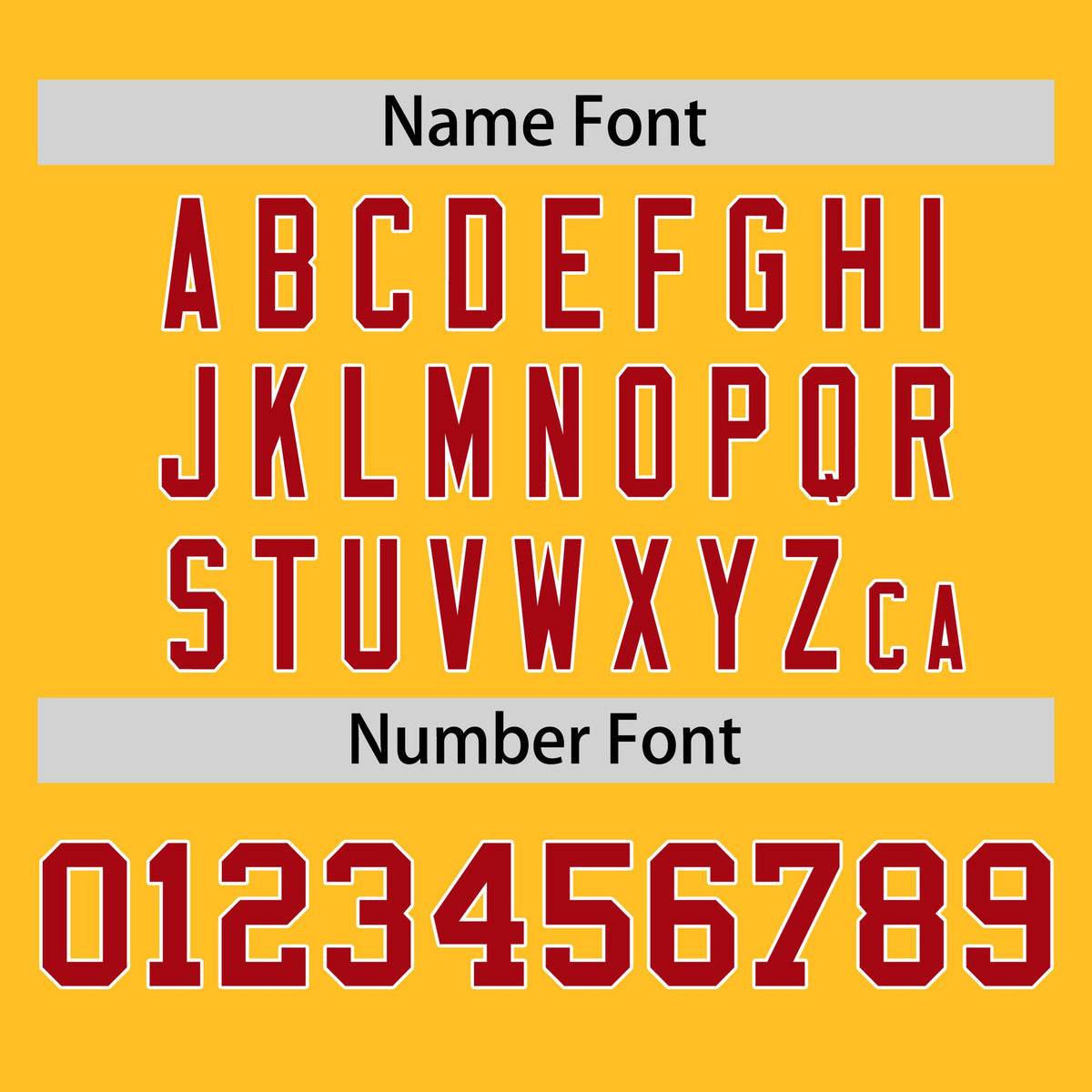 Custom Gold-Red-Gold Varsity Full-Snap Letterman Color-Matching Split Fashion Jacket