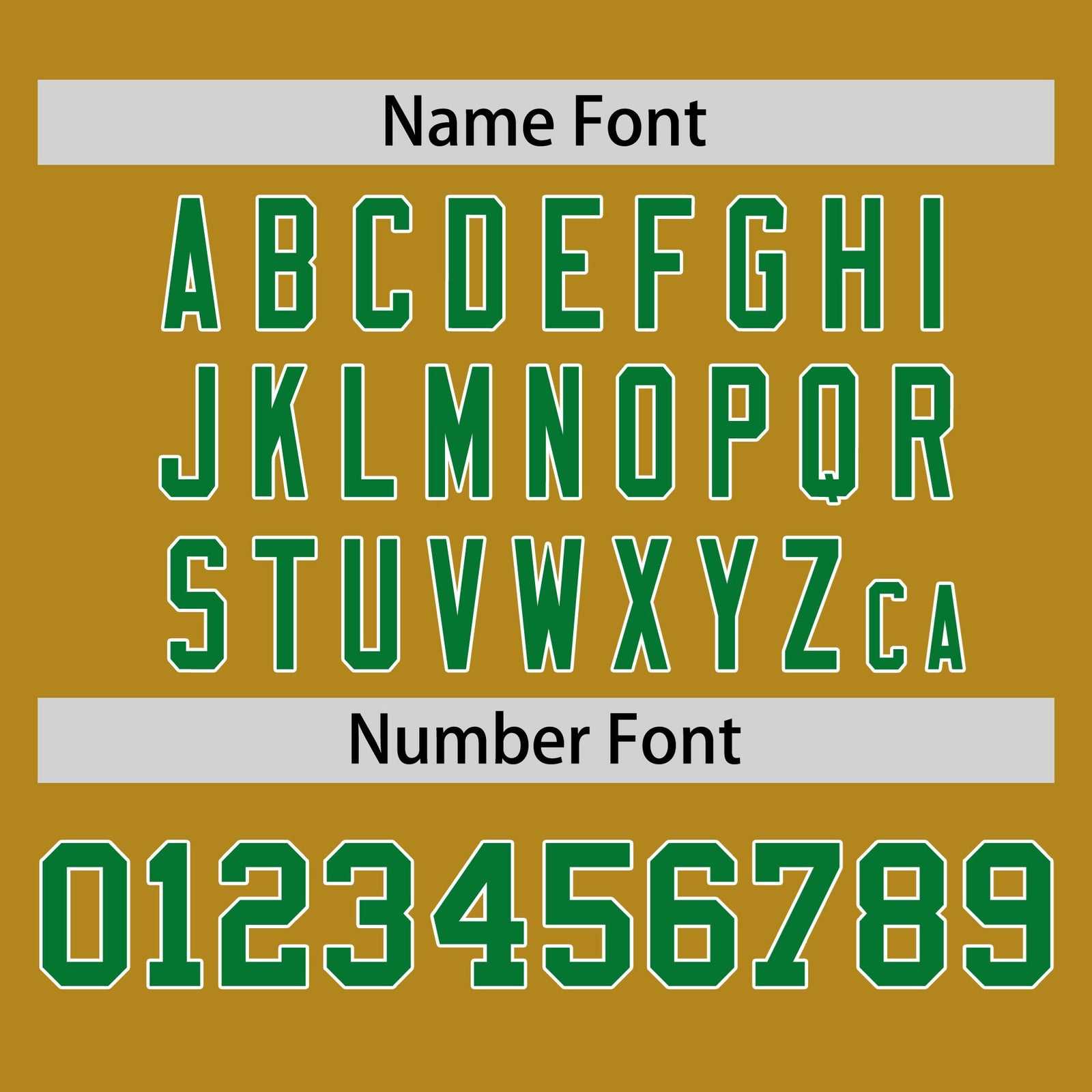 Custom Old Gold-Kelly Green-Old Gold Varsity Full-Snap Letterman Color-Matching Split Fashion Jacket