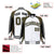 Custom White Olive-Black Raglan Sleeves Varsity Letterman Two Tone Jacket