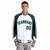 Custom White Midnight-Green Black Raglan Sleeves Varsity Letterman Two Tone Jacket