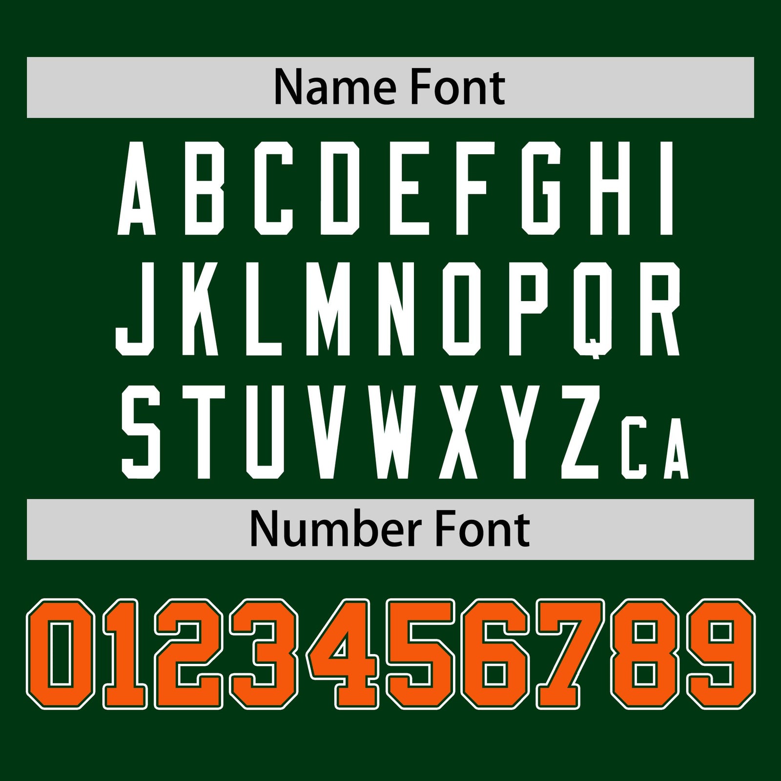 Custom Green Orange-White Varsity Full-Snap Color Block Letterman Jacket
