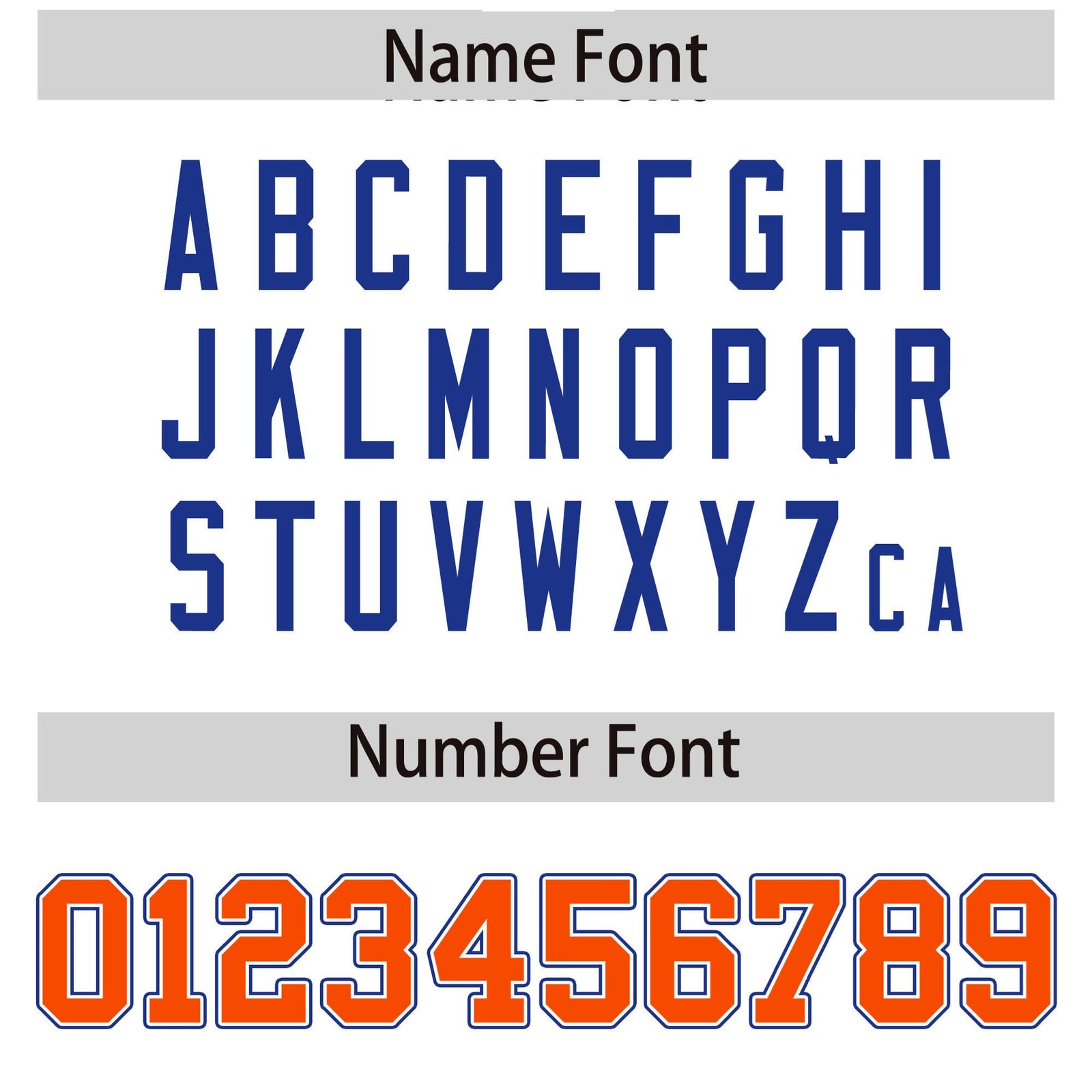 Custom White Orange-Royal Blue Varsity Full-Zip Raglan Sleeves Letterman Bomber Jacket