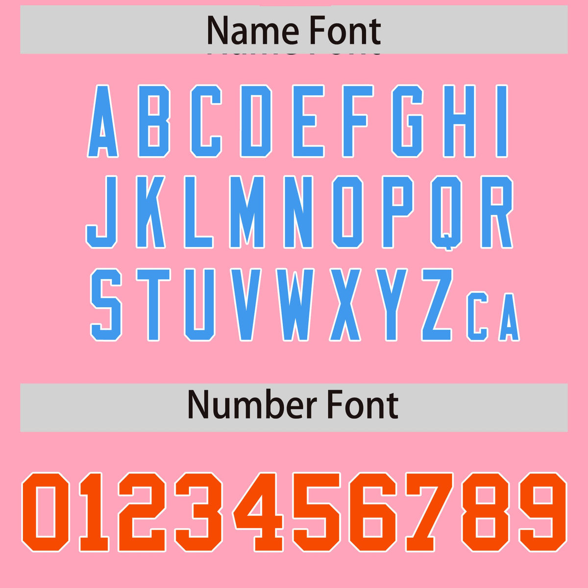 Custom Light Pink Royal Blue-Orange Varsity Full-Zip Raglan Sleeves Letterman Bomber Jacket