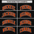 Custom Black Orange-Gray Varsity Full-Zip Raglan Sleeves Letterman Bomber Jacket