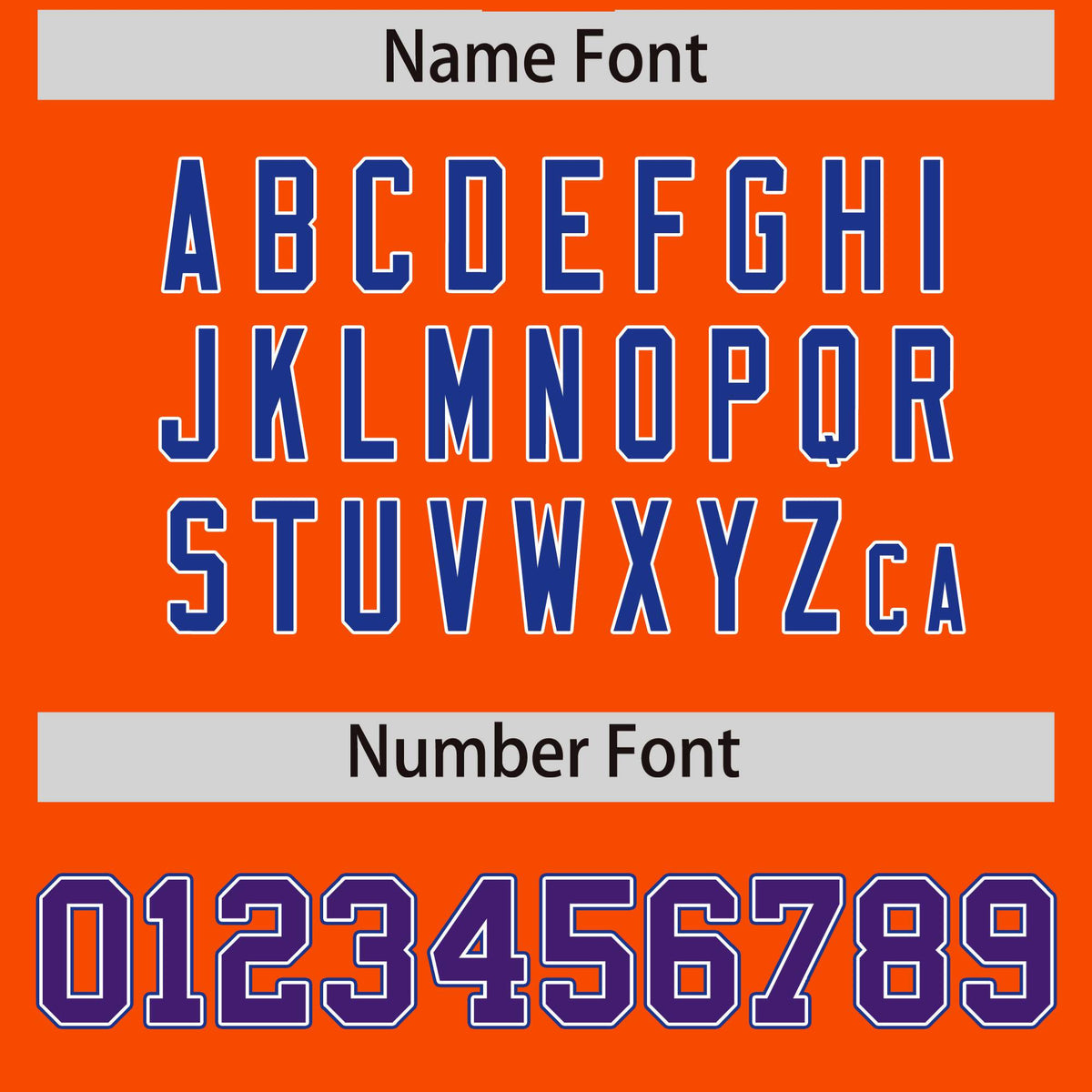 Custom Orange Purple-Royal Blue Varsity Full-Zip Raglan Sleeves Letterman Bomber Jacket