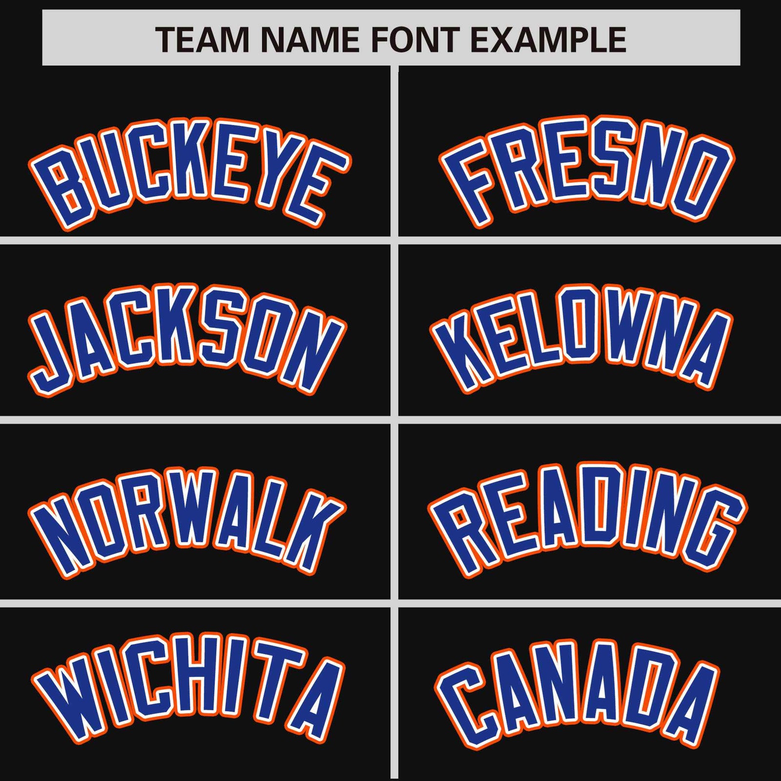 Custom Black Royal Blue-Orange Varsity Full-Zip Raglan Sleeves Letterman Bomber Jacket