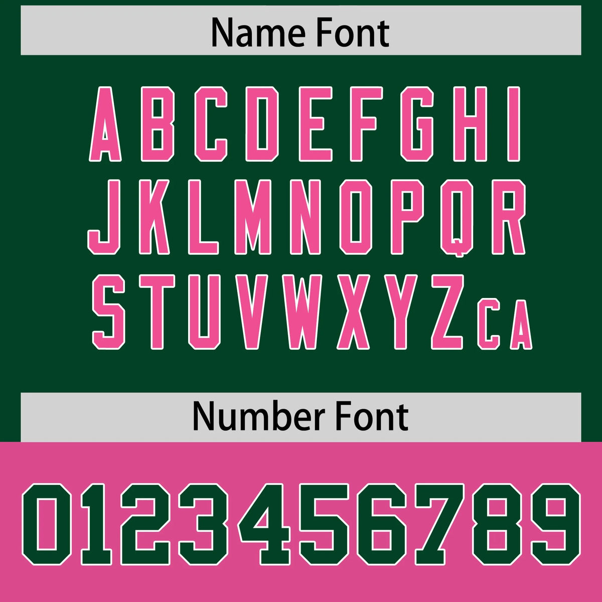 Custom Green Pink Bomber Full-Snap Varsity Letterman Two Tone Jacket