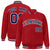 Custom Red Navy-white Classic Style Varsity Full-Snap Letterman Jacket