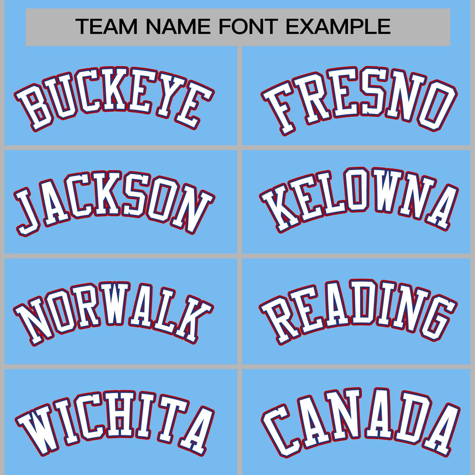 Custom Light Blue White-Red Bomber Full-Snap Varsity Letterman Jacket