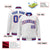 Custom White Thunder-Blue Red Bomber Full-Snap Varsity Letterman Jacket