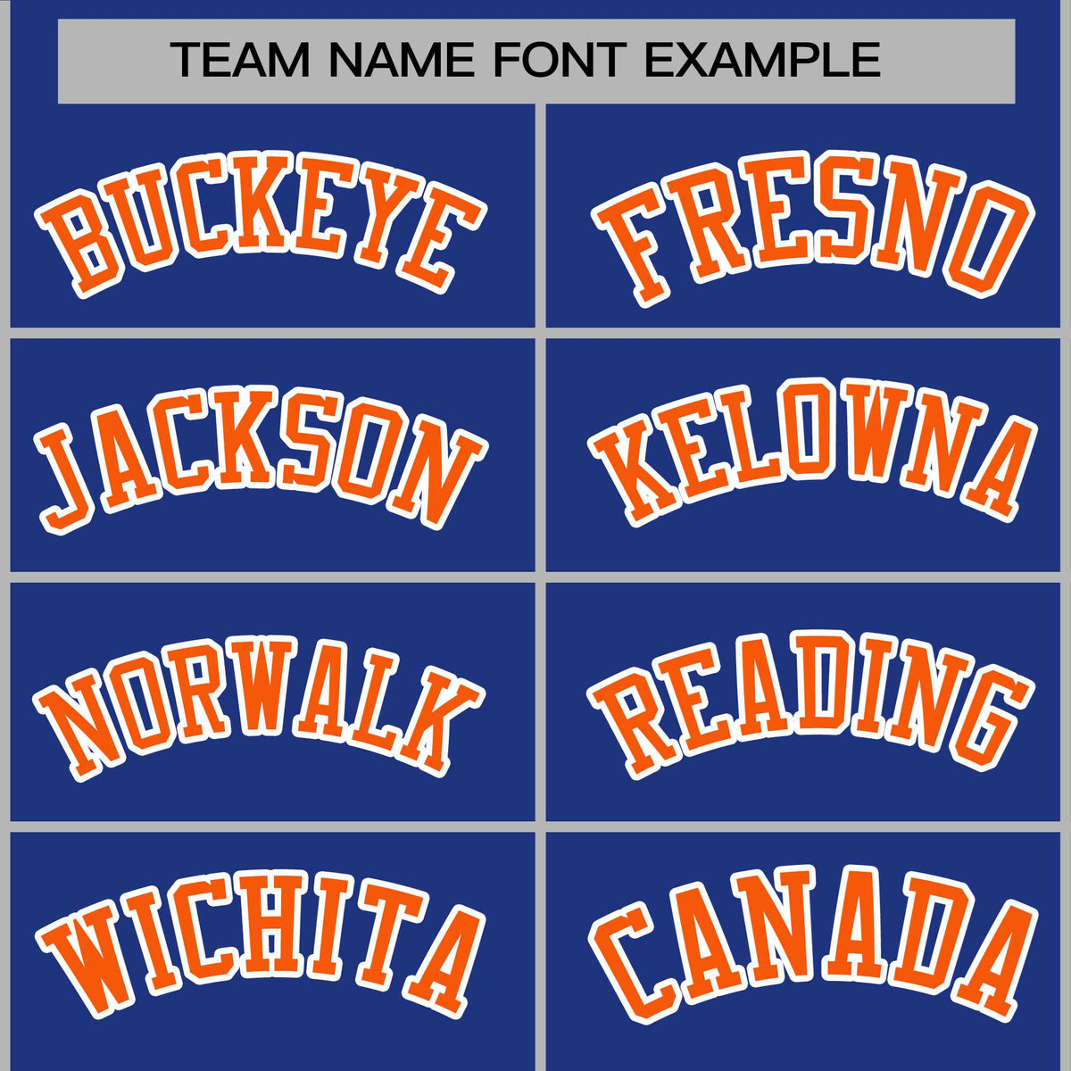 Custom Royal Blue Orange-White Bomber Full-Snap Varsity Letterman Jacket
