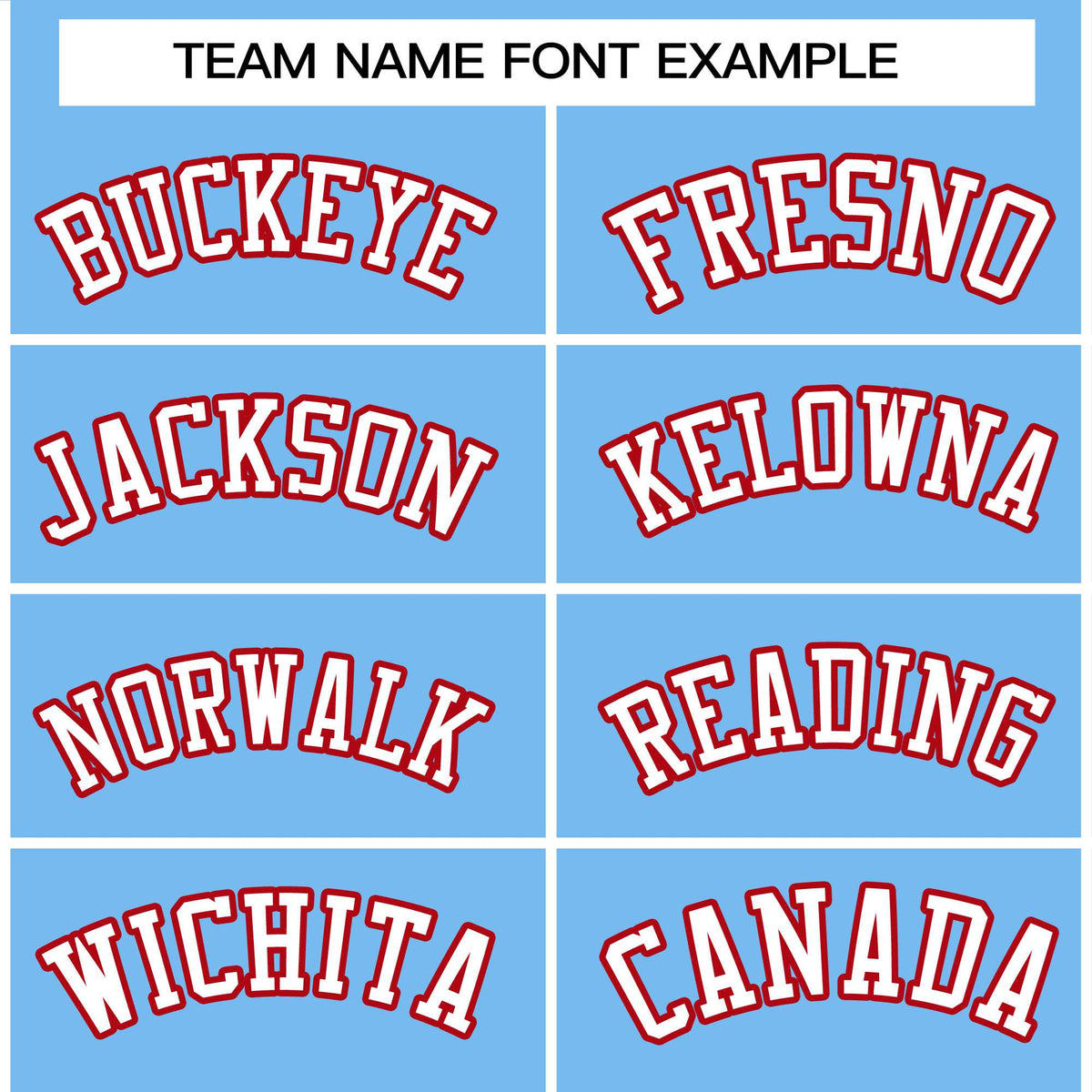 Custom Light-Blue White-Red Bomber Full-Snap Varsity Letterman Jacket