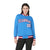 Custom Light-Blue White-Red Bomber Full-Snap Varsity Letterman Jacket