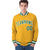 Custom Yellow Kelly-Green White Bomber Full-Snap Varsity Letterman Jacket