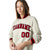 Custom Cream Red Black Bomber Full-Snap Varsity Letterman Jacket