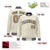 Custom Cream Old-Gold Navy Bomber Full-Snap Varsity Letterman Jacket