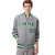 Custom Gray Neon-Green White Bomber Full-Snap Varsity Letterman Jacket